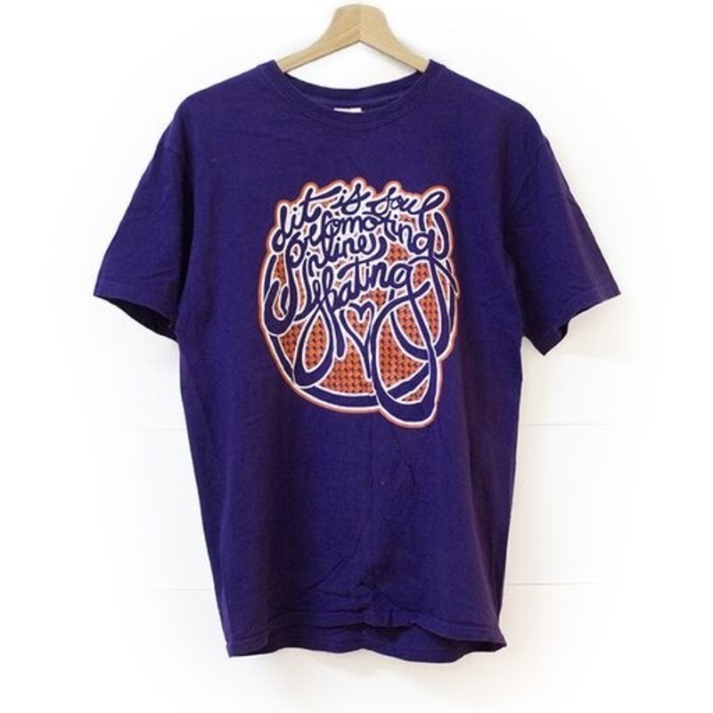 Vintage purple/orange shirt M