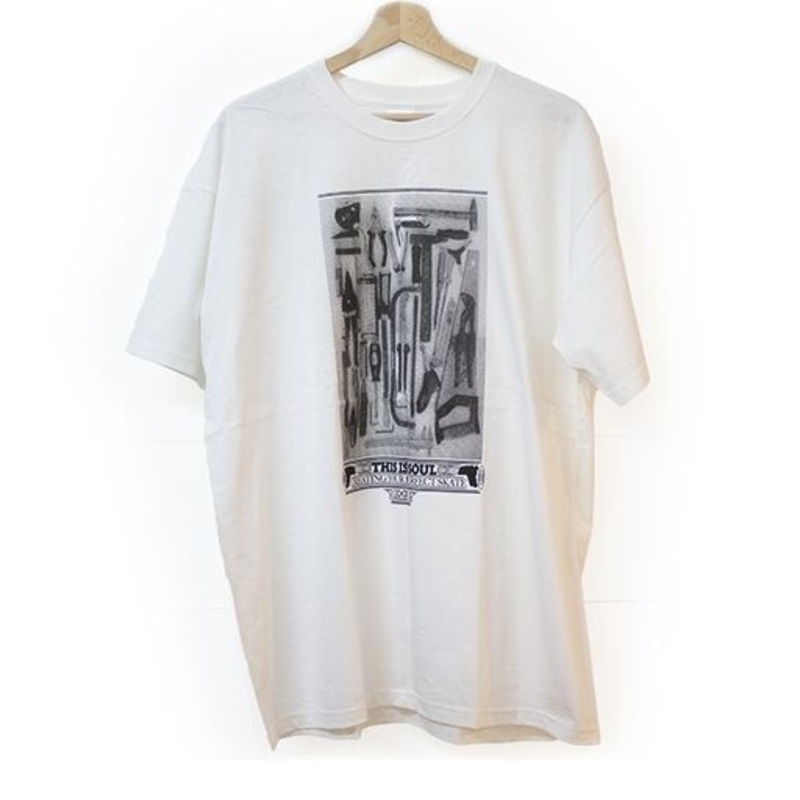 Vintage tools shirt white L