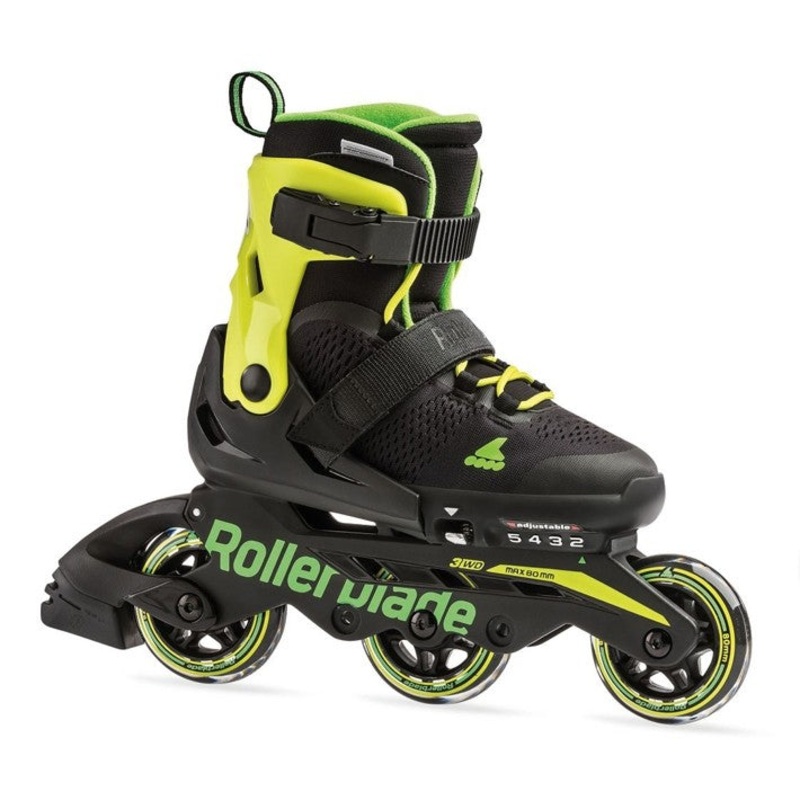 Microblade 3WD black / lime 28–32