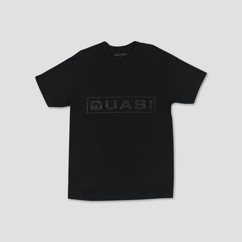 Quasi Bar Logo T-Shirt Black Small