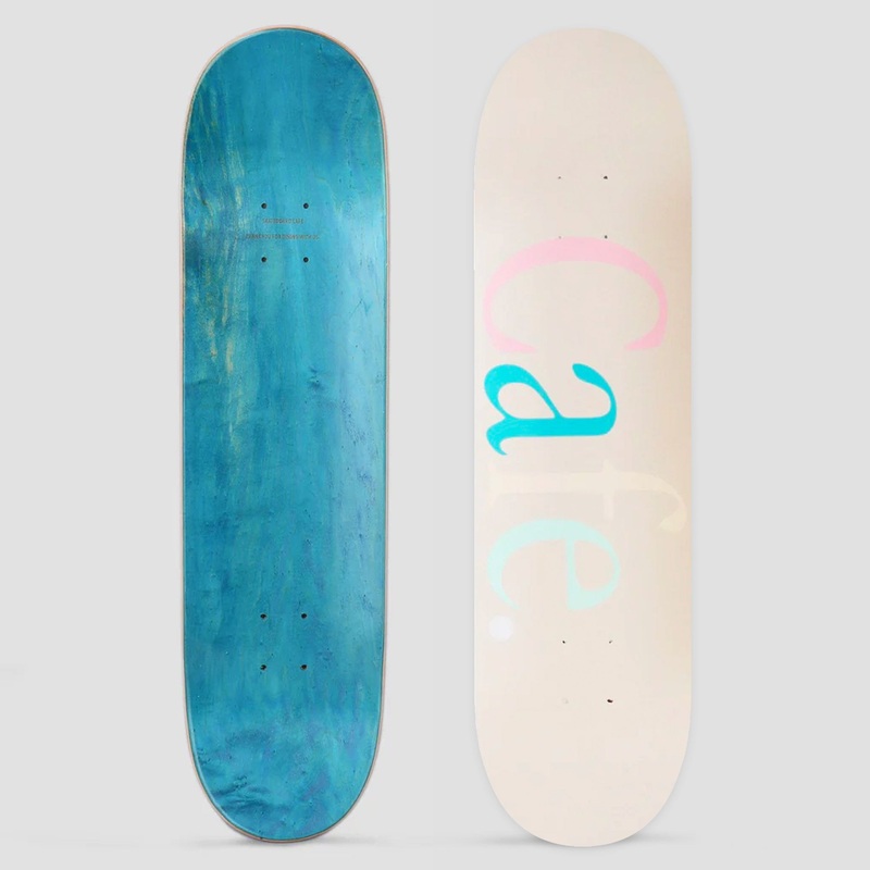Skateboard Cafe 8.25 Wayne Skateboard Deck White