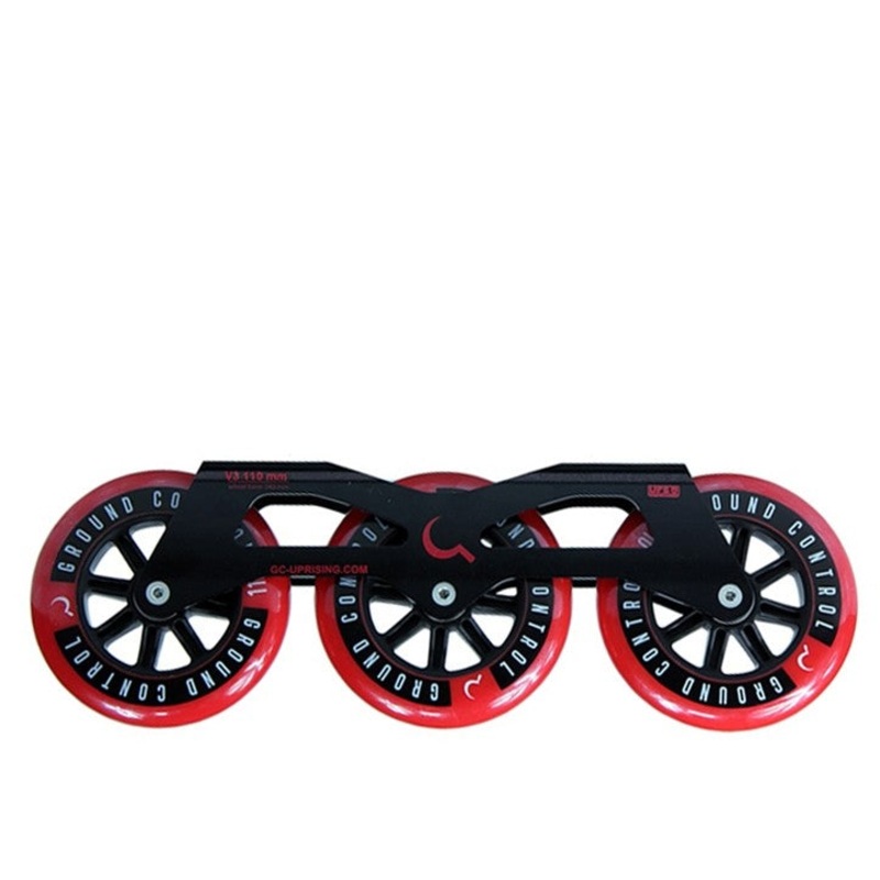 UFS Tri-Skate 3x110mm Frame Set Red