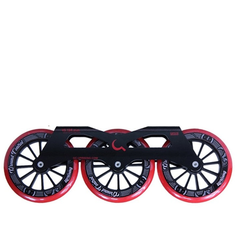 UFS Tri-Skate 3x125mm Frame Set Red