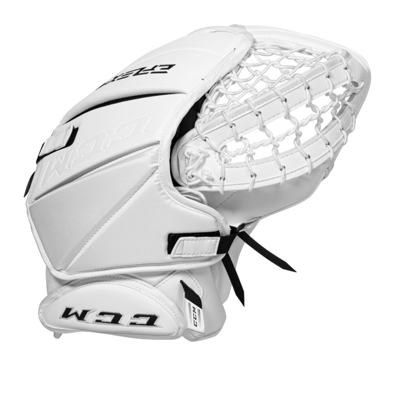 Extreme Flex 5 Goalie Catcher – Senior Full Right White