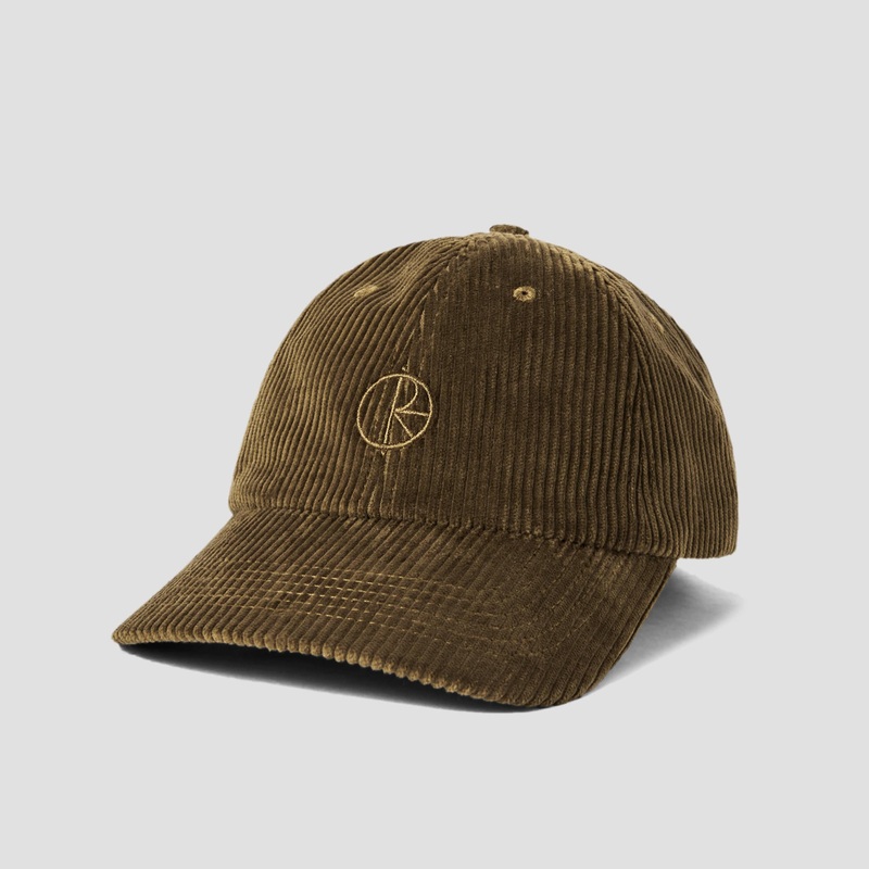 Polar Stroke Logo Cord Cap Brass Small