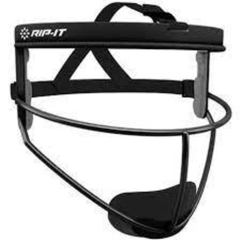 Rip-It Defense Pro Softball Fielder’s Mask – Youth Black