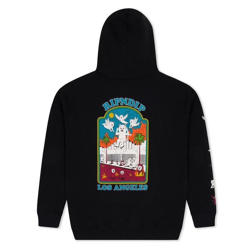 RIPNDIP Heaven On Earth Hoodie – Black S