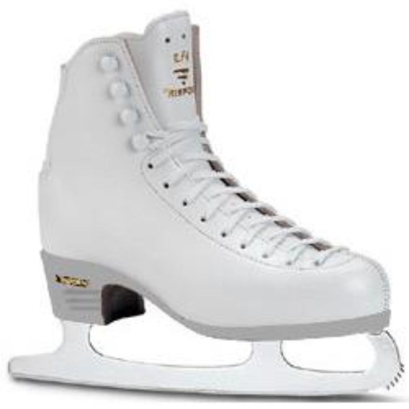 Risport RF4 Figure Skates – White Youth UK Y11 / 200