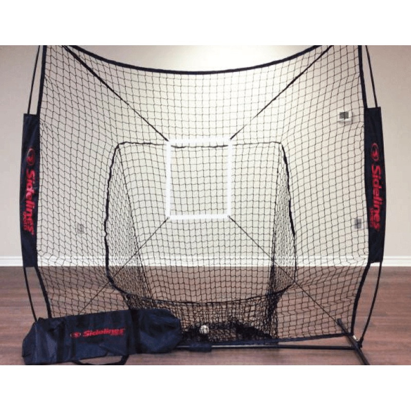 Sidelines Baseball & Softball Practice Net Black