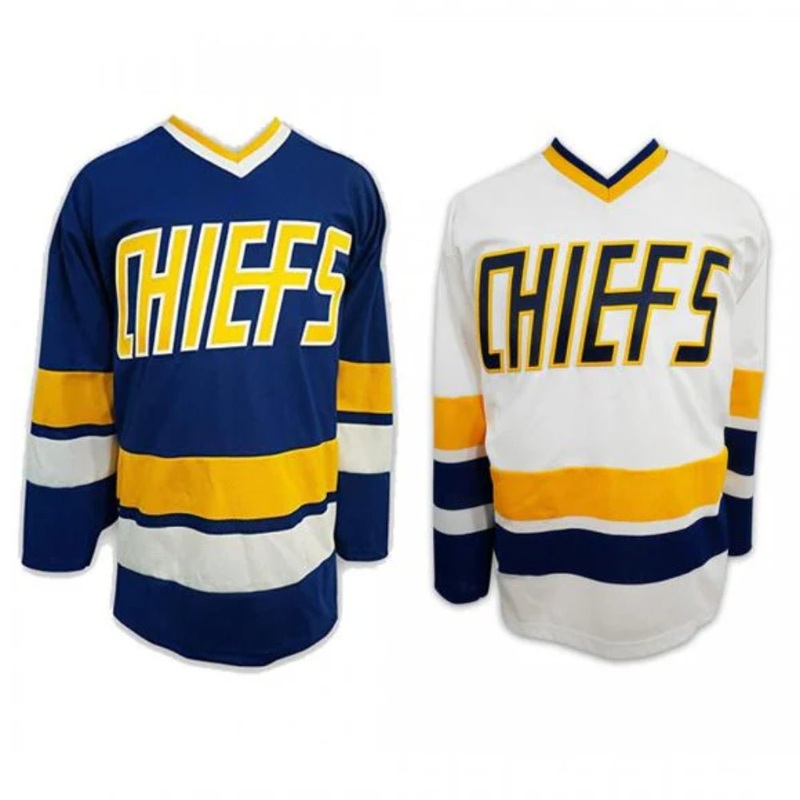 Slap Shot Chiefs Jersey Junior S/M Blue