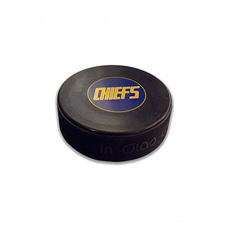 Slap Shot Chiefs Printed Puck