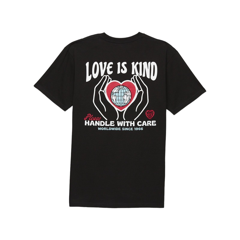 Vans Love Is Kind T-Shirt – Black XS