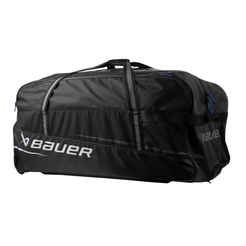Bauer S24 Premium Wheeled Goalie Bag Black