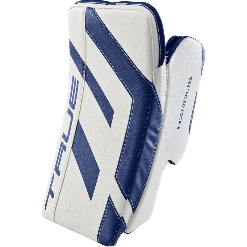 TRUE HZRDUS Junior Goalie Blocker Junior White/White