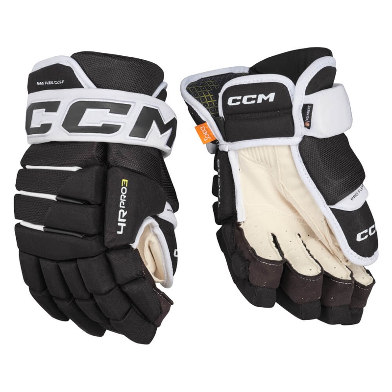 CCM Tacks 4R Pro3 Hockey Gloves Senior 13″ Black/White
