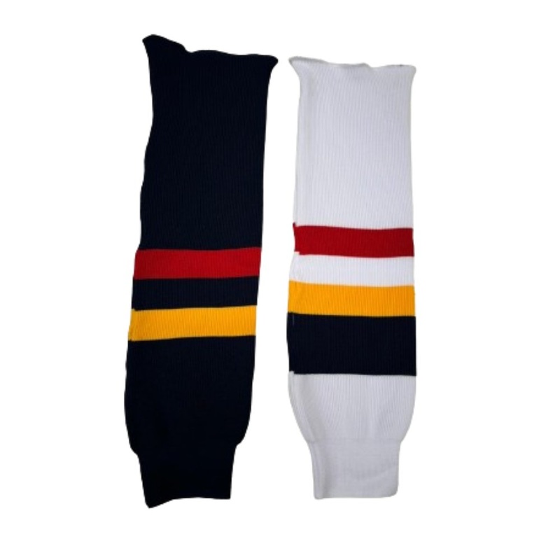 Knitted Ice Hockey Socks – Guildford Flames Youth Navy