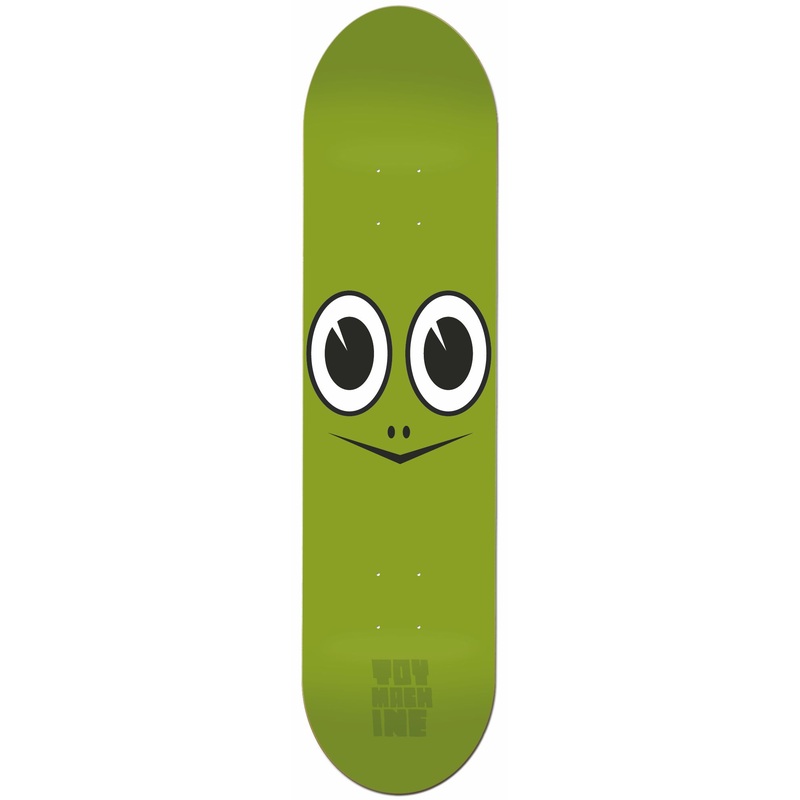 Toy Machine Turtle Face Skateboard Deck – 7.75″