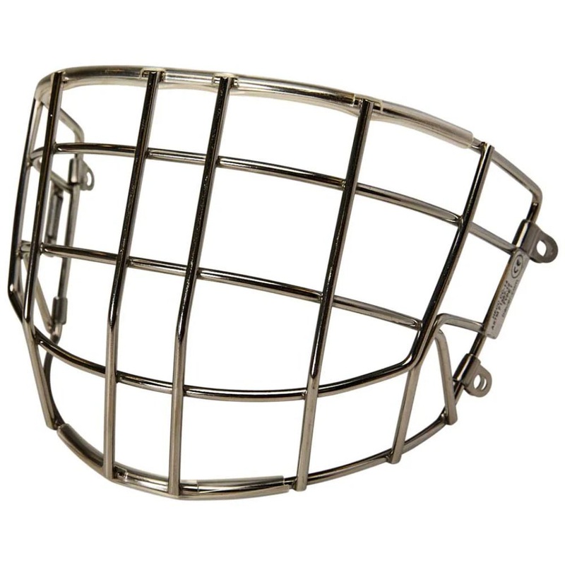 Bauer Certified Replacement Goalie Cage Junior/Youth Chrome