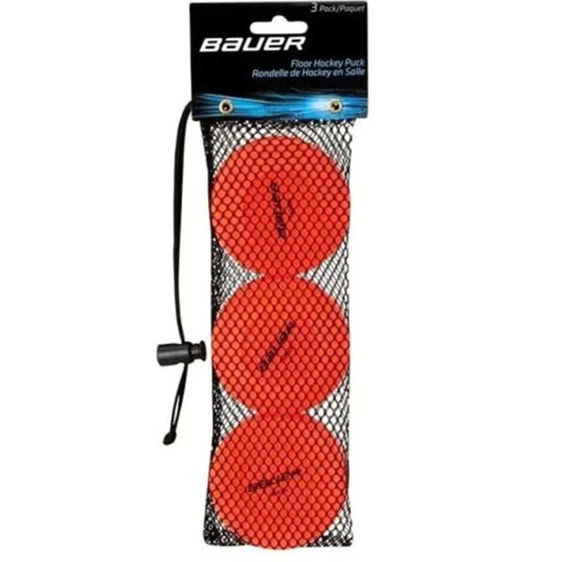 Bauer Floor Hockey Puck – 3 Pack
