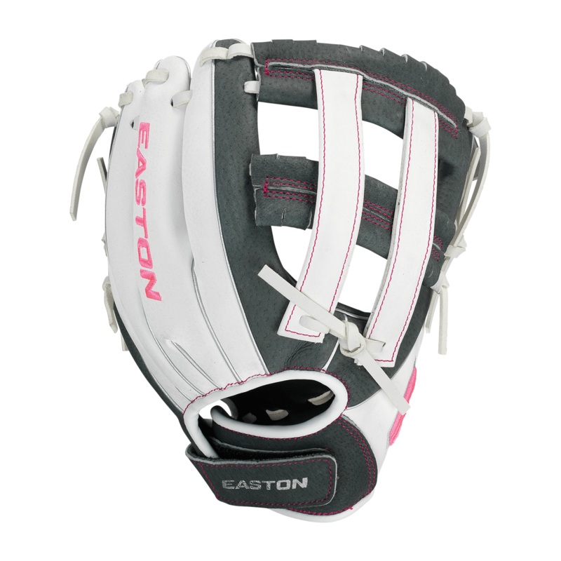 GHOST Flex Youth Softball Glove Left-Hand-Throw 10 White/Grey/Pink