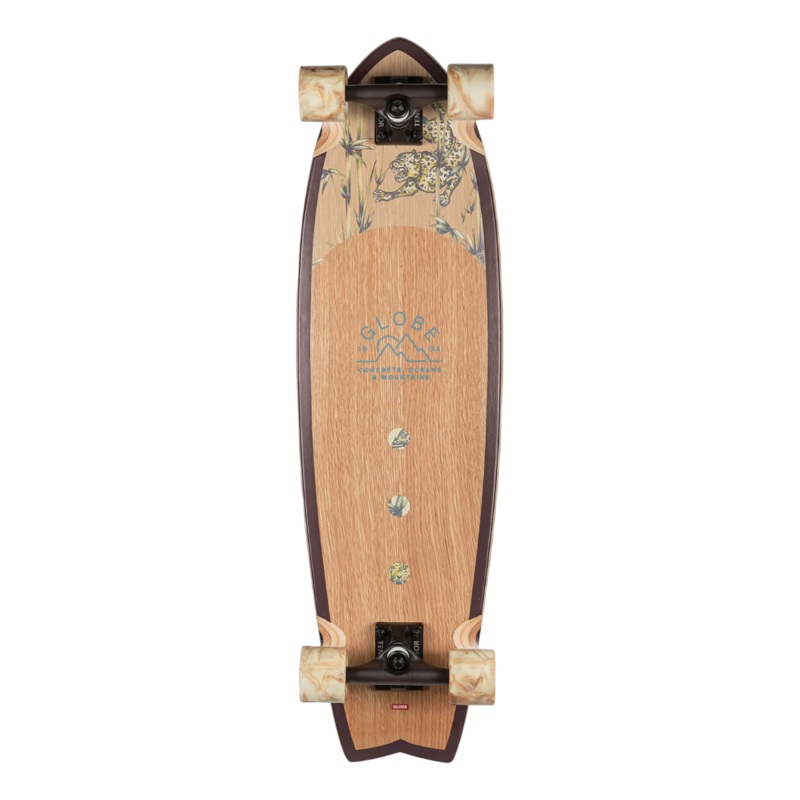Globe Chromantic Cruiser Skateboard White Oak/Jaguar – 33″