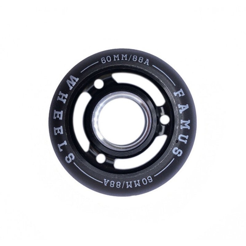 Metal Core black 60mm 4-pack