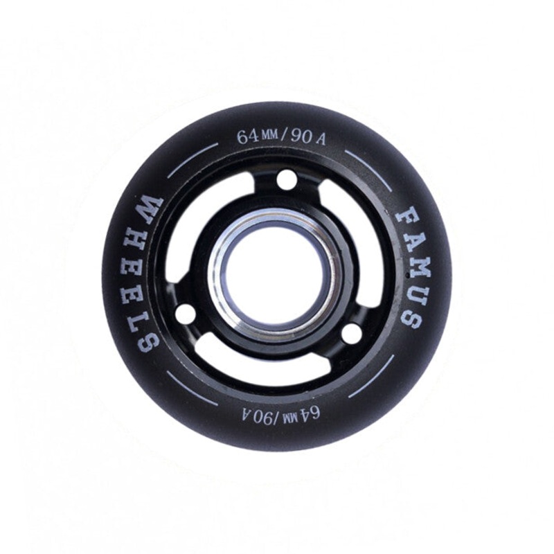 Metal Core black 64mm/90A 4-pack