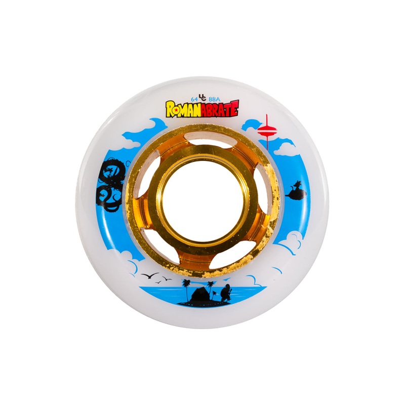 Roman Abrate TV Apex metal core 64mm/88A 4-pack