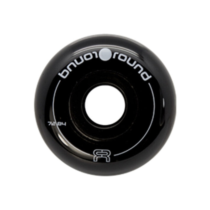 Round 72mm/84A Black
