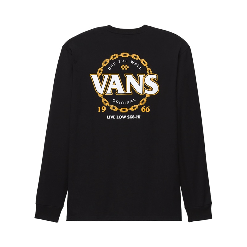 Vans Chain Long Sleeve T-Shirt – Black XS