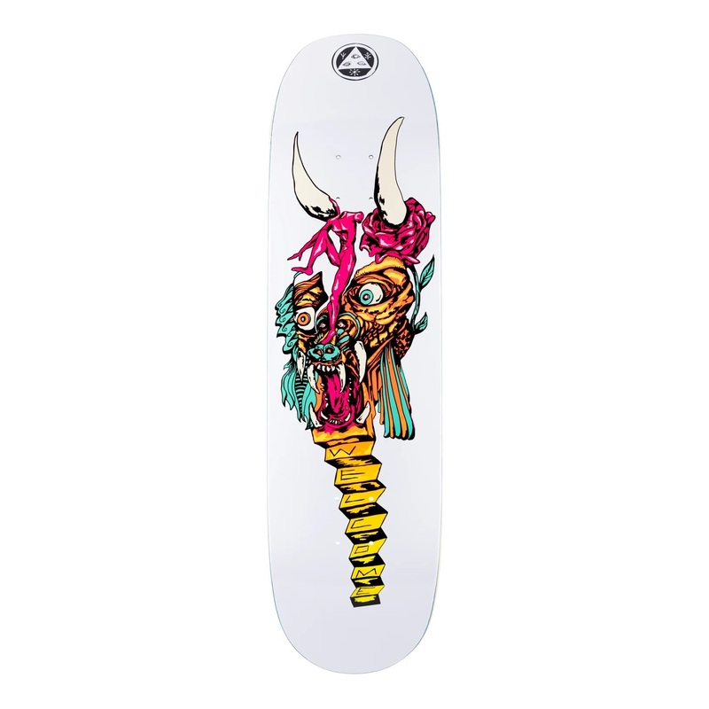 Welcome Beauty On Moontrimmer 2.0 Skateboard Deck – 8.5″