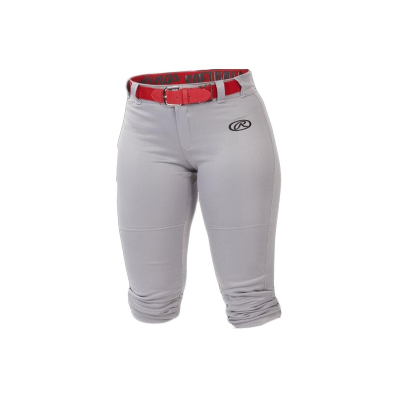 Women’s Low-Rise Softball Pant – Senior S Scarlet Womens