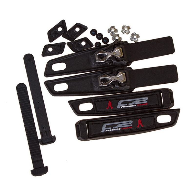 Ankle buckle SBM2 Double Strap set black S