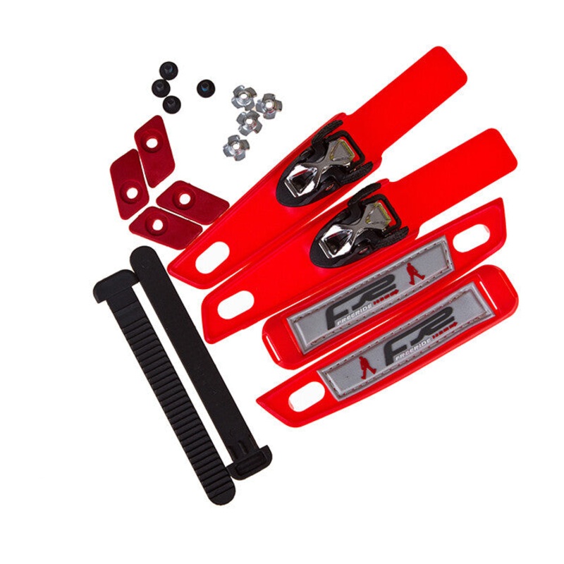 Ankle buckle SBM2 Double Strap set red XS