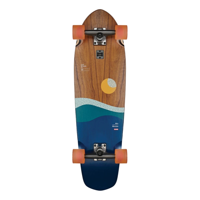 Globe Big Blazer Cruiser Skateboard Teak/Oceans – 32″