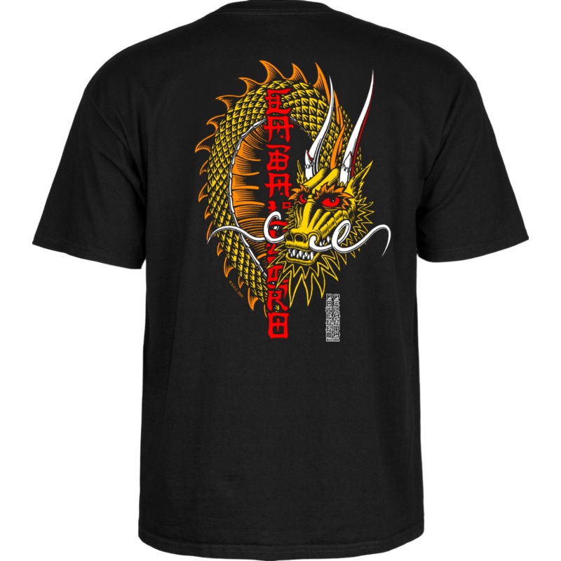 Powell Peralta Cab Ban This Dragon T Shirt – Black S