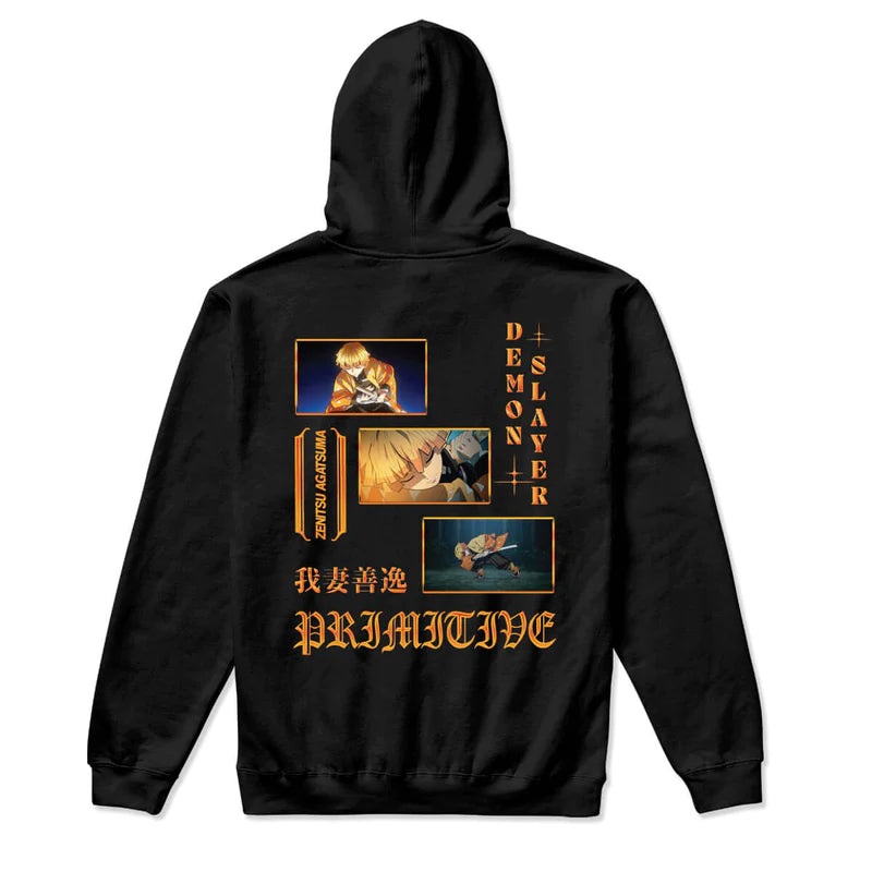 Primitive X Demon Slayer 2 Thunder Hoodie – Black S