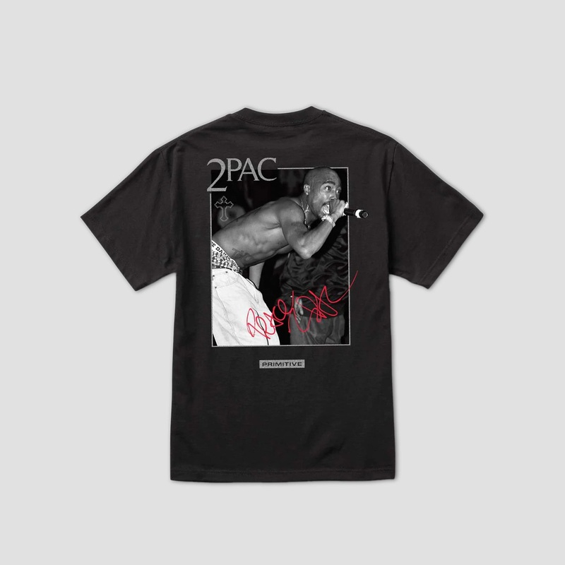 Primitive x Tupac Shakur Encore T-Shirt Black Small