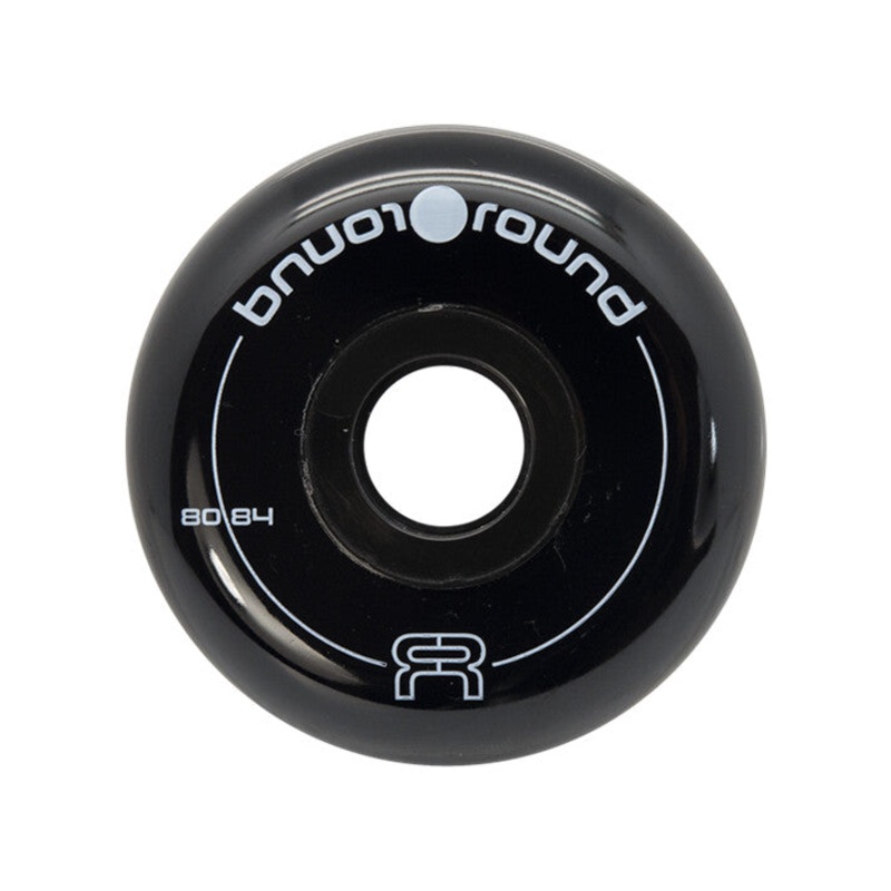 Round 80mm/84A black