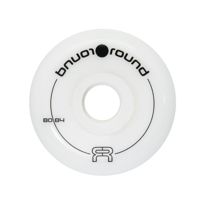 Round 80mm/84A white