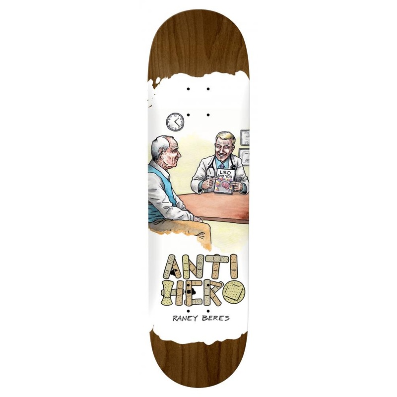 Anti Hero Raney Medicine Skateboard Deck – 8.5″