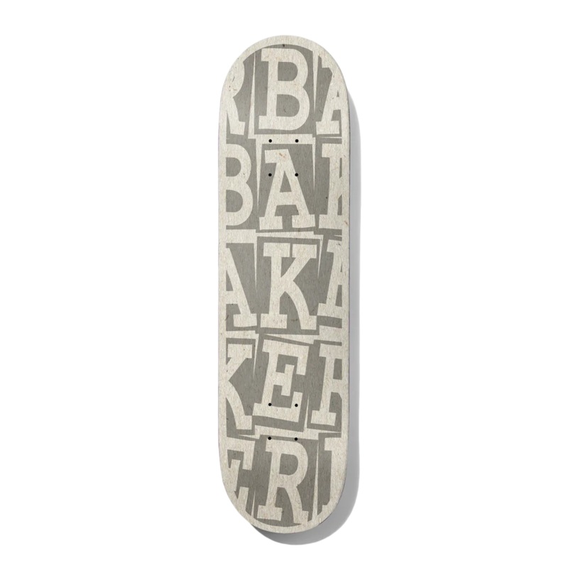 Baker Kader Ribbon Stack Steep Skateboard Deck – 8.0″