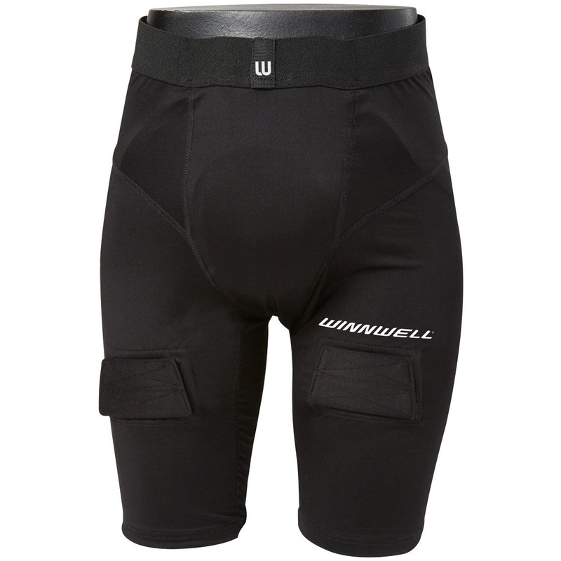 Compression Jill Short – Senior XS Black/Black/White Womens