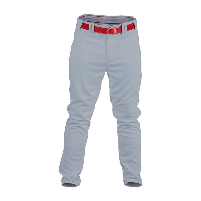 Semi-Relaxed Baseball Pant Youth S White