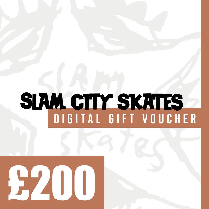 Slam City Skates 200 Digital Gift Voucher Card 200.00