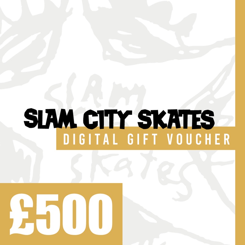 Slam City Skates 500 Digital Gift Voucher Card 500.00