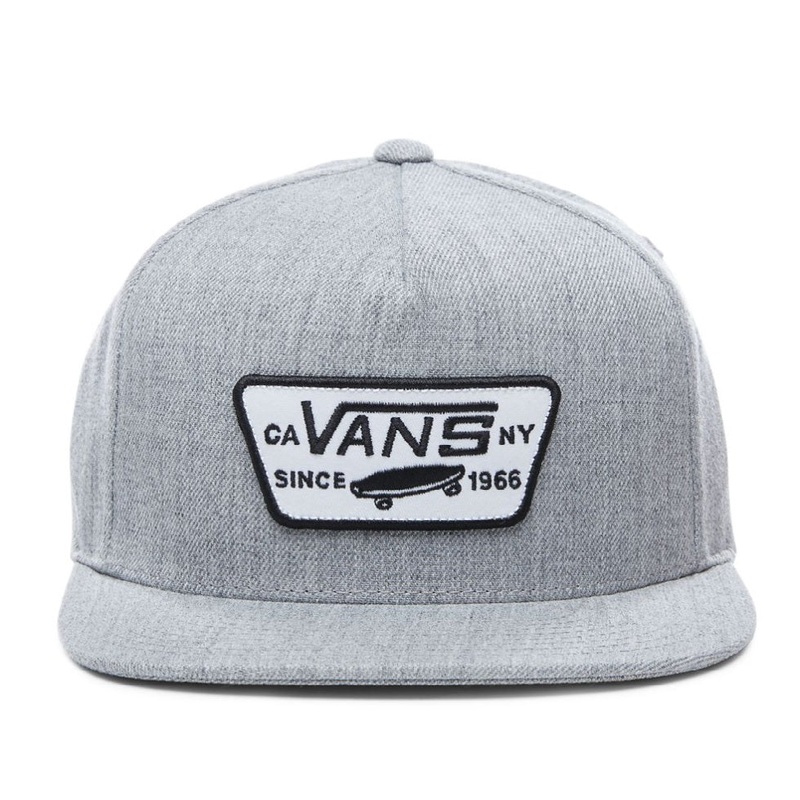 Vans Full Patch Snapback – Heather Grey