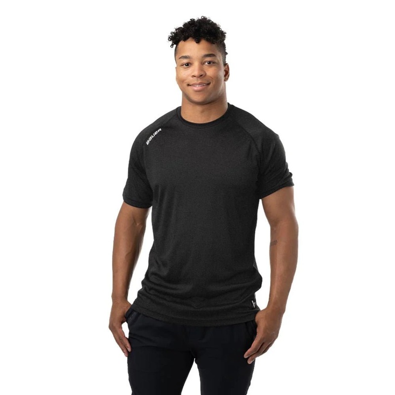 Bauer S24 Team SS Tech T-Shirt Senior XS Black