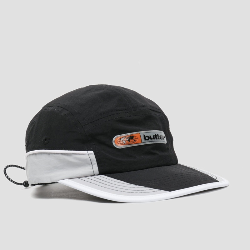 Butter Goods Motion 5 Panel Cap Black / Grey