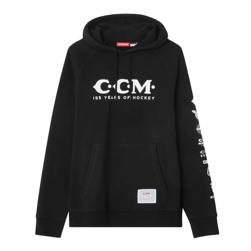 CCM 125th Anniversary Hoodie Senior S Black